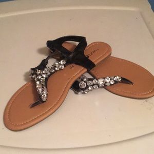 Rhinestone sandals